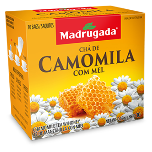 Chá de Camomila com Mel Madrugada 10g