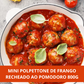 Mini Polpettone de Frango Recheado ao Pomodoro 800g