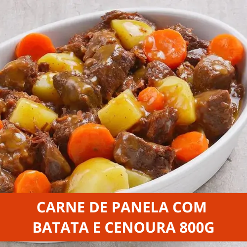 Carne de Panela Com Batata e Cenoura 800g