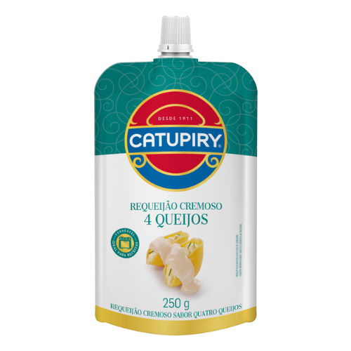 Requeijão 4 Queijos Catupiry Pouch 250g