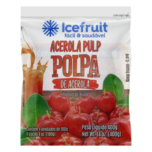 Polpa de Acerola Ice Fruit 400 g