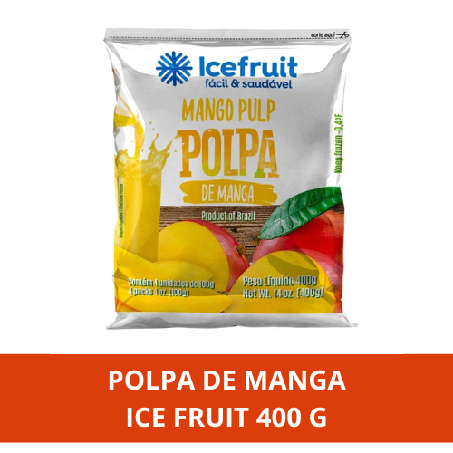 Polpa de Manga Ice Fruit 400 g