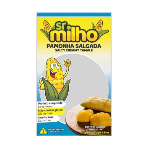 Sr. Milho Pamonha Salgada 200g