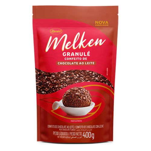 Granulé de Chocolate ao Leite Melken 400g