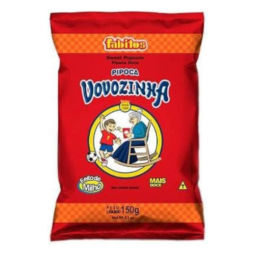 Pipoca Doce Vovozinha Fabitos 150g