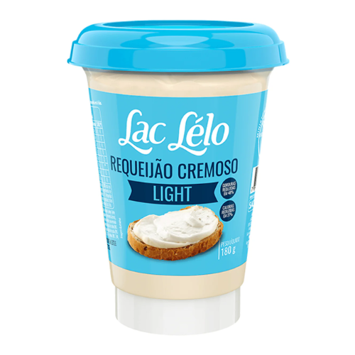 Requeijão Lac Lélo Light 180g