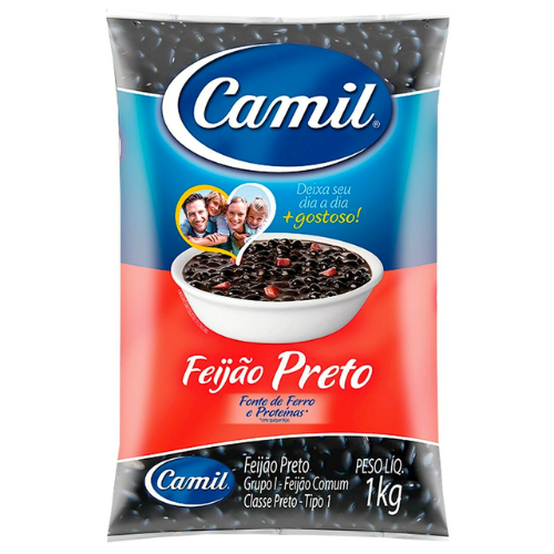 Feijão Preto Camil 1kg