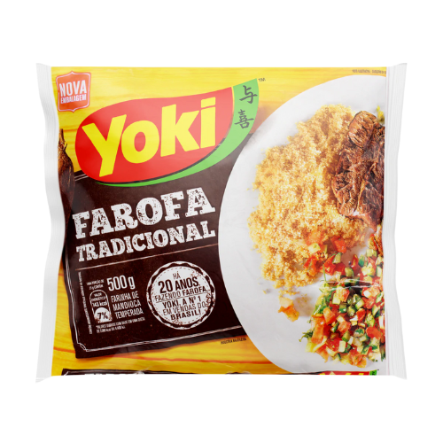 Farofa Pronta Tradicional Yoki 500g