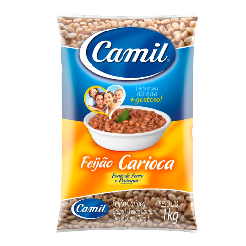 Feijão Carioca Camil 1kg