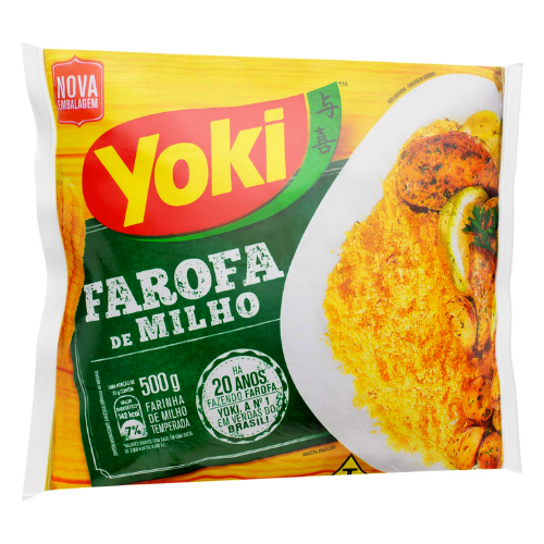 Farofa Pronta de Milho Yoki 500g