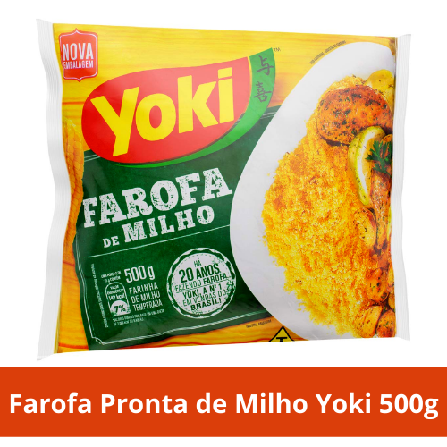 Farofa Pronta de Milho Yoki 500g