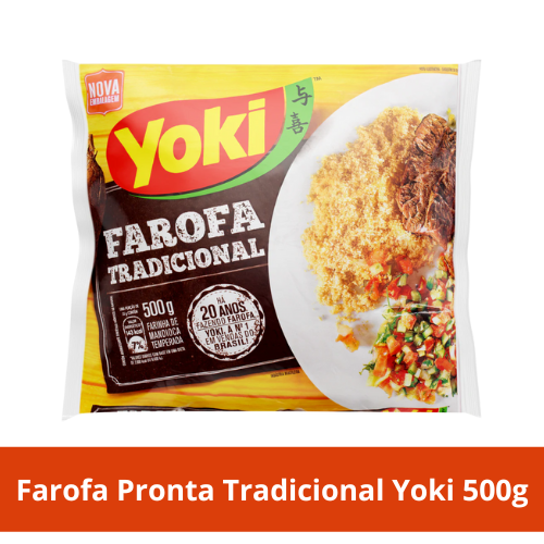 Farofa Pronta Tradicional Yoki 500g