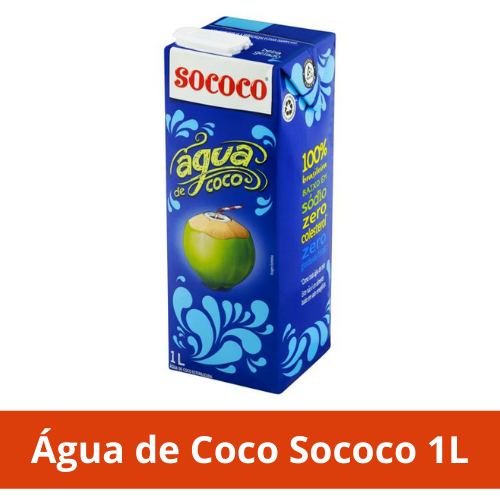 Água de Coco Sococo 1L